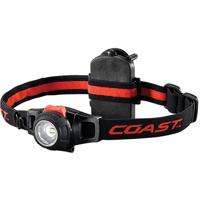 

Coast HL6 Wide Angle Flood Beam Headlamp, 300 Lumens, 88' Beam, AAA Battery