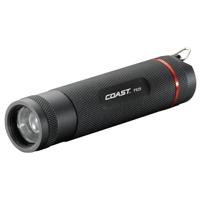 

Coast PX25 Bulls-Eye Spot Fixed Beam Flashlight, 275 Lumens, 416' Beam, AAA Battery