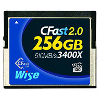 

Cinegears 256GB CFast 2.0 Memory Card, 510MB/s Read and 450MB/s Write Speed