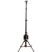 

Cinegears Multi-Purpose Small Foot Print Carbon Fiber Tripod 2-9' with Tilt Platform & Gold Mount Plate