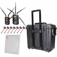 

Cinegears Ghost-Eye Wireless HD & SDI Video Transmission 400M V2 Pro Kit, Includes Transmitter, Receiver, 2x 2-Pin LEMO to D-Tap Power Cables and Waterproof Pelican 1440 Case