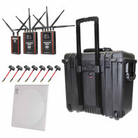 

Cinegears Ghost-Eye Wireless HD & SDI Video Transmission 600M Pro Dual Receiver Kit, Includes Transmitter, 12x Extended High Range Antennas and Pelican 1440 Case