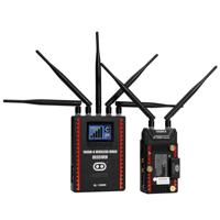 

Cinegears Ghost-Eye 1000M Wireless HD & SDI Video Transmission Kit, Includes Transmitter and Receiver with Gold Mount Battery Plate