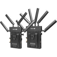 

Cinegears Ghost-Eye Wireless HD & SDI Video Transmission Kit, Includes 600T Wireless Video Transmitter, 600T Wireless Video Receiver, 10x Extended Antennas, Waterproof Foamed Case