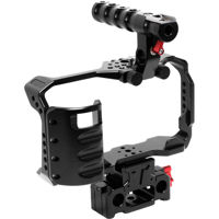 

Cinegears Steady Arm Cage Kit with Top Handle Handgrip for BlackMagic Pocket Cinema Camera II 4K