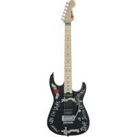 

Charvel Artist Signature Warren DeMartini San Dimas 6 String Electric Guitar, 22 Frets, Bolt-On Neck, Maple Fingerboard, Gloss Polyester, Gloss Black with Frenchie Graphic "Open Box Never Used"