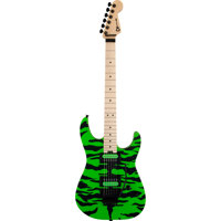 

Charvel Pro Mod DK Satchel Signature Electric Guitar, Maple Fingerboard, Satin, Slime Green Bengal