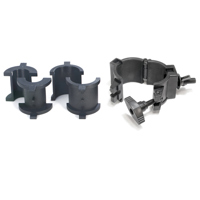 

CHAUVET DJ CLP-10 ABS Plastic Pro Clamp with 360 deg. Wrap for 1", 1.5", 2" Truss, 75lbs Capacity