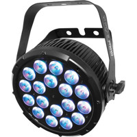 

CHAUVET Professional COLORdash Par-Quad 18 Colored RGBA LED with Power Cord, 3-pin and 5-pin XLR DMX Connectors, 1210 lux Illuminance at 5m