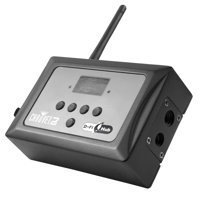 

CHAUVET DJ D-Fi Hub Stage Lighting Controller, 3-pin XLR DMX Connectors, 2.412-2.484GHz Operating Frequency