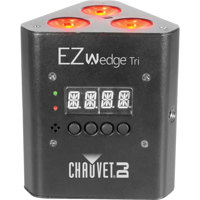 

CHAUVET DJ EZWedge Tri LED Wash Light, 3-Pin XLR Connector, 3 or 8 DMX Channels, 3 LEDs Light Source, 1066 lux at 2m Illuminance