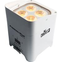 

CHAUVET DJ Freedom Par-Hex 4 LED Light with Power Cord and IRC6, 6/8/12 DMX Channels, 3-pin XLR Connectors, 1372 lux Illuminance at 2m, White