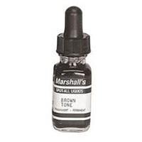 

Marshall Spot All B&W Print Retouching Dye, 1/2 oz. Bottle of Brown Tone, Replacement for Spotone #B.