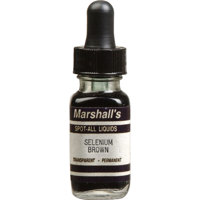 

Marshall Spot All B&W Print Retouching Dye, 1/2 oz. Bottle of Selenium Tone, Replacement for Spotone #2.