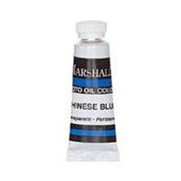 

Marshall Chinese Blue, Individual Oil Color for Hand Coloring, 1/2x2" Tube
