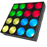 

CHAUVET Professional Nexus 4x4 COB RGB LEDs Fixture, 3/5/9/48/53 DMX Channels, 3 and 5-pin Connectors, 16 LEDs Light Source, 484 lux Illuminance at 5m, 4 Pack