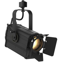 

CHAUVET Professional Ovation FTD-55WW 36W Warm White LED Fresnel Fixture, Includes Barn Doors and Track Adaptor, 3200K Color Temperature