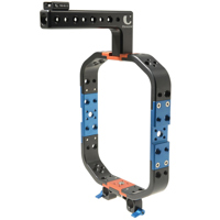 

Chrosziel Custom Cage Kit for Sony FS700 Recorder, Includes 15mm Accessory Bridge, 4x Corner, 2x 1.4" Locking Bars, 2x 2.75" Locking Bars, Handle, Flash Shoe