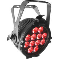 

CHAUVET DJ SlimPAR Pro Q USB RGBA Wash Light, 4, 5 or 10 DMX Channel, 3-Pin XLR DMX Connector, 12x Quad-Color RGBA LED