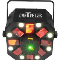 

CHAUVET DJ Swarm 5FX 3-in-1 LED Effect Light, 9 DMX Channels, 3-pin XLR DMX Connectors, 5 LEDs Color / 8 LEDs White Light Source, 823 lux Illuminance at 2m