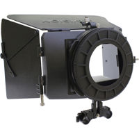

Cavision 4x5.65" Hard Shade Matte Box Package with 15mm Front Bracket and Expandable Top + Side Flaps