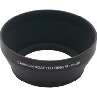 

Cavision Conical Step-Up Ring, Front 75mm OD, Rear 52mm Thread, Depth 35mm
