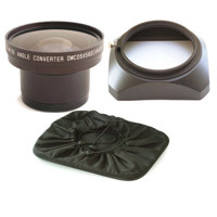 

Cavision 0.5x Wide Angle Zoom-through Converter Lens with Lens Hood, ARP485 Adapter Ring and Pouch.