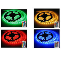 

Cavision 5m / 16.4' Waterproof Color RGB LED Light Strip, 300 LED Bulbs Total