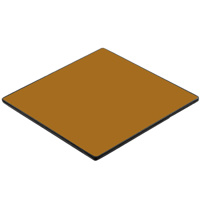 

Cavision 3x3" Solid Color Glass Filter, Orange