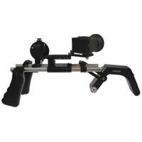 

Cavision Shoulder Pad Package for Canon 5D Mk III, Includes MHE52 Monitor Hood/Viewfinder, Mini Follow Focus, Dual Handgrips