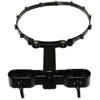 

Cavision Lens Support with Trimmer Knob & Adjustable ABS Belt for 15mm Rod, 100mm Height Adjustment