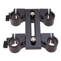 

Cavision Dual Vertical Offset Bracket for 3.94" 15mm Rods with 60mm Spacing, 80mm T-Part Height