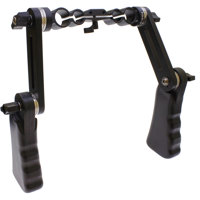 

Cavision Dual Handgrips with 10cm Vertical Extension Pieces for 19mm/15mm Rods