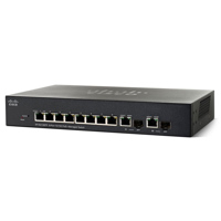 

Cisco SF352-08 350 Series 8-Port PoE+ Managed Switch