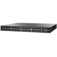 

Cisco SG220-50P-K9 48-Port 10/100/1000 Gigabit PoE Smart Plus Switch, 375W Power Budget