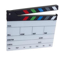 

Cavision SSN2818C Professional Clapper Slate with Color Clapper Sticks
