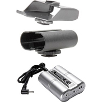 

Shining Technology CitiDisk FW1256-ACPK1 Accessory Power Pack 1: with Hot-Shoe Adapter, Battery Holder, External Battery & Two Short FireWire Cables