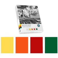 

Cokin Black and White Filter Kit for X-Pro Series Holder, Includes Yellow Filter, Orange Filter, Red Filter and Green Filter, Extra Large