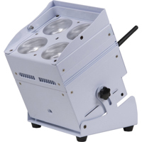 

ColorKey MobilePar Hex 4 6-in-1 RGBAW+UV LED Light, White