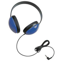 

Califone 2800 Listening First Stereo Headphones, 25Ohms, 20 - 20KHz Frequency Response, 3.5mm Mini Plug, Blue