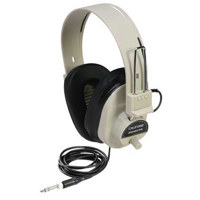 

Califone Deluxe 2924AVPS Stereo Wired Headphones for Libraries, Language Labs and Speech Pathology Applications, Beige