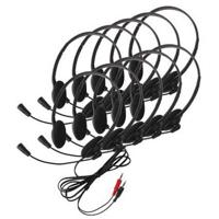 

Califone 3065AV-10L 10-Pack Lightweight Personal Multimedia Stereo Headsets with Adjustable Headband, Fits All Students, Lightweight Ear Cushions