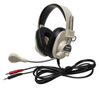 

Califone 3066AV Deluxe Multimedia Stereo Wired Headset, Max 30mW Input, 25 Ohms Impedance, Windows/MAC Compatible