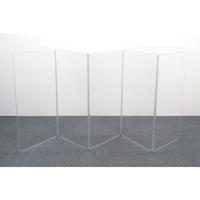 

ClearSonic A4 10x4' CSP Clear Acrylic 5-Section Panel