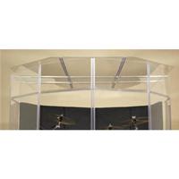 

ClearSonic ClearSonic Clear Lid 5.5'x6' Three Section Hinged Acrylic Lid System with Two Support Bars