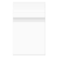 

ClearBags 11-7/16x17-1/4" Crystal Clear, Protective Polypropylene Storage Bags, with Flap, 100 Bags