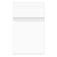 

ClearBags 17-7/16x22-1/4" Crystal Clear, Protective Polypropylene Storage Bags, with Flap, 100 Bags