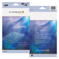 

ClearBags Crystal Clear 8x10" Polyethylene Photo Box, Pack of 5