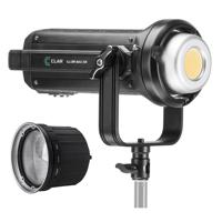 

CLAR Illumi Max 300 High Power 5600K LED Light (132,000 lux @ 0.5m) + CLAR Fresnel 2X Mount