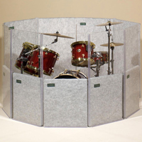 

ClearSonic IsoPac D Isolation Package, Includes A4-5 5-section CSP, 2x S4-2 and 5x S2 SORBER Baffle, Dark Gray